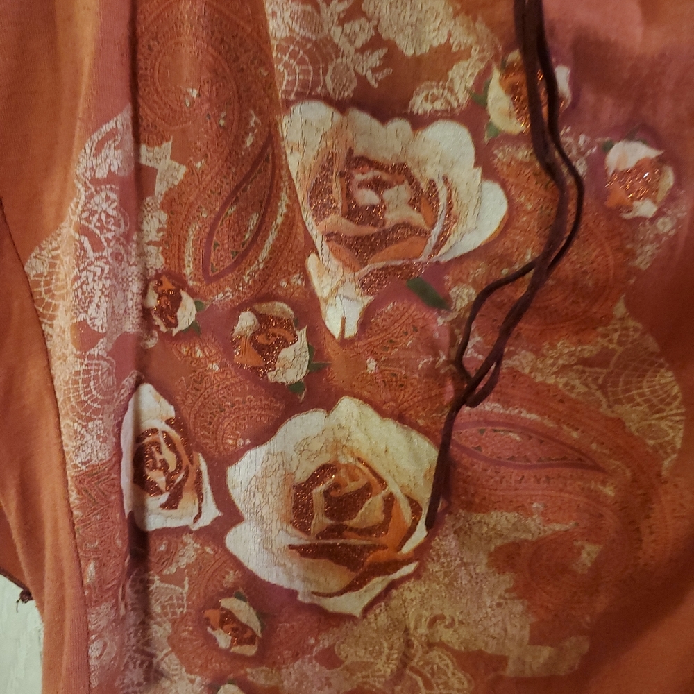 Panic Blues Blouse. Medium. Roundneck. Multicolor… - image 5